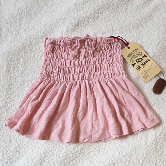 Da-Nang Tops - Da-nang Babydoll Tube Top With Bow